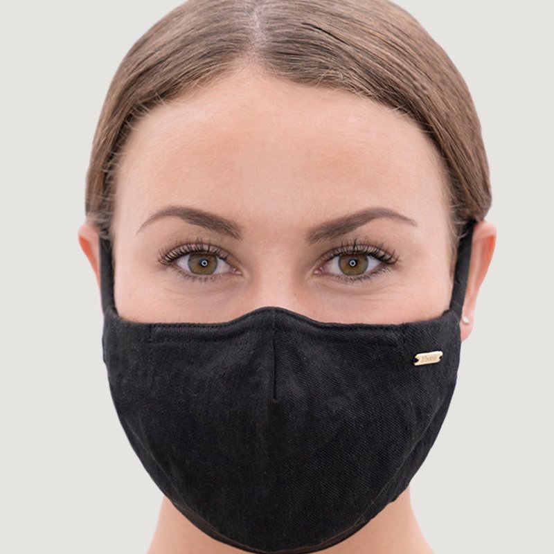1 People Face Mask In Black