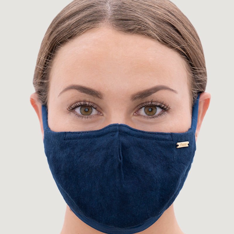 1 People Face Mask In Blue