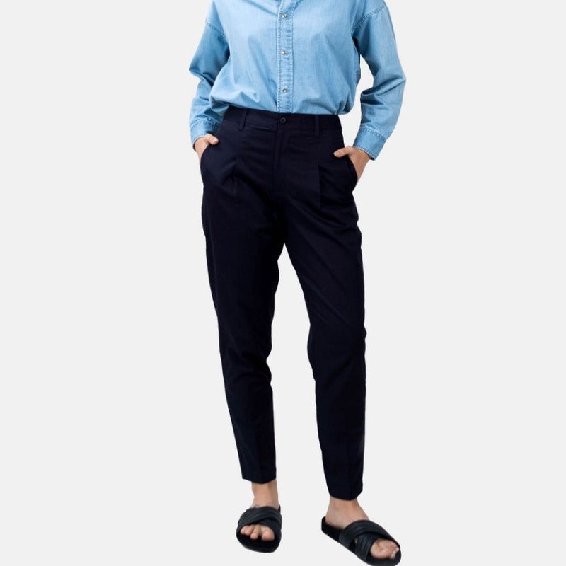1 People Salo Qvd -tapered Trousers- Blackbird
