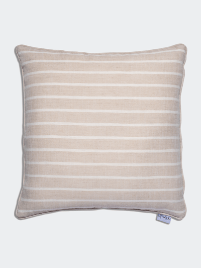 22 Maggio Istanbul Natura Linen Beige Striped Decorative Pillow product