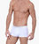 Cotton Stretch No-Show Trunk 3-Pack - White