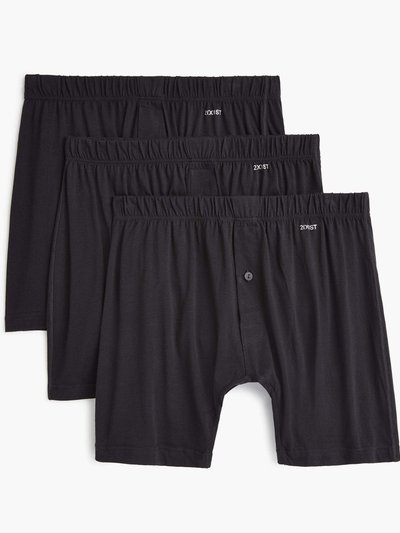 2(X)IST Pima Cotton Knit Boxer | 3-Pack product