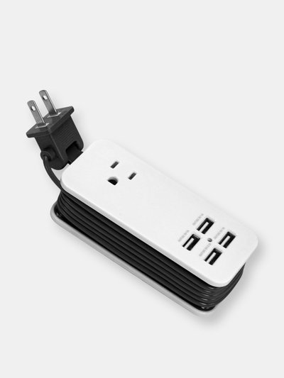 3P Experts 3P Experts 4 Port USB & Universal Outlet Charging Station product