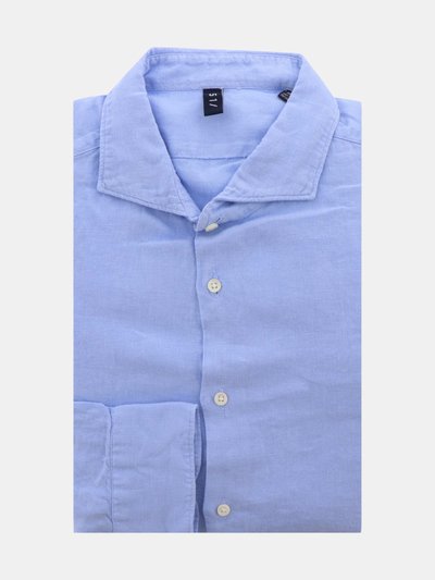04651/ 04651/ A Trip in Bag Men's Relaxed Linen Shirt Dress product