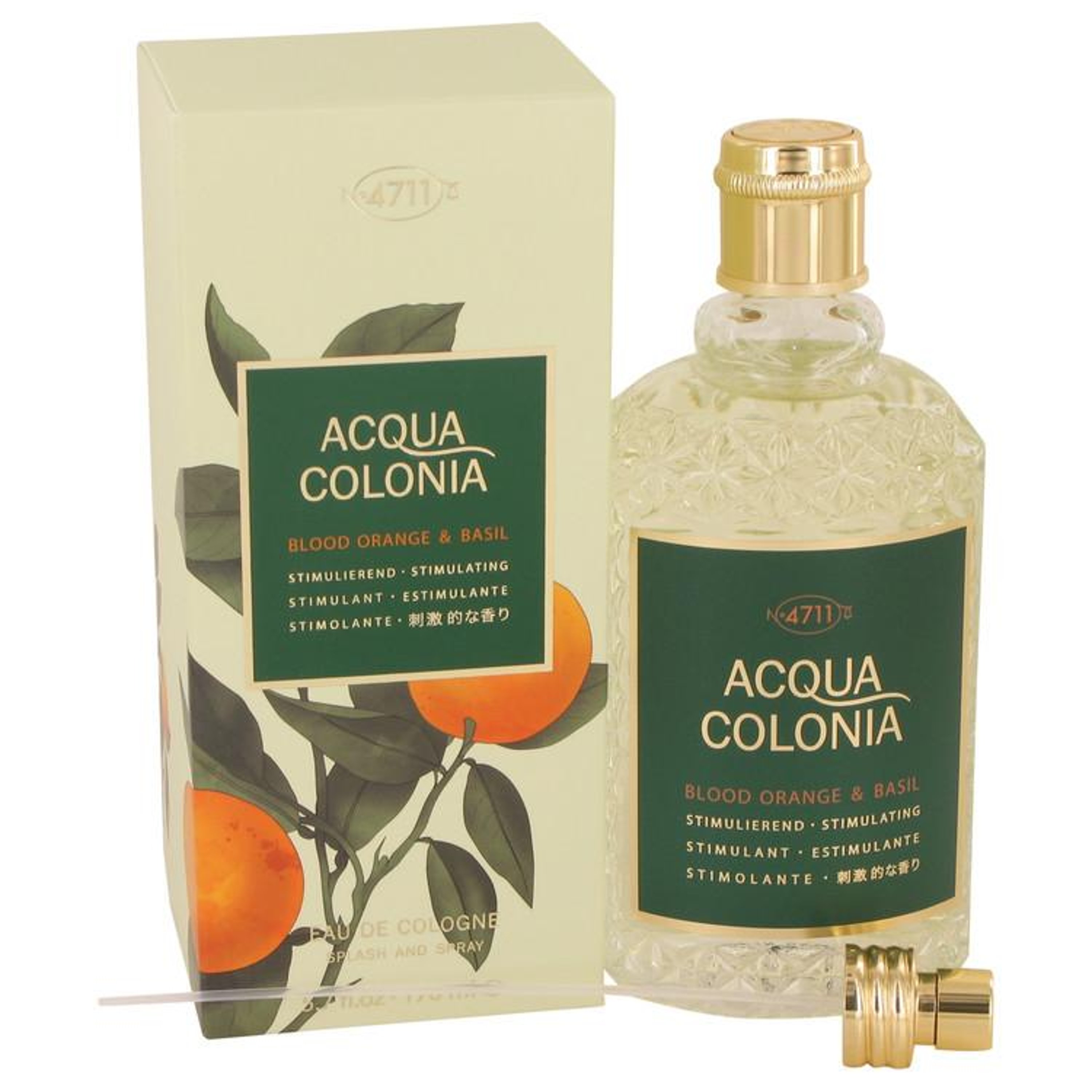 4711 Acqua Colonia Blood Orange & Basil By  Eau De Cologne Spray (unisex) 5.7 oz