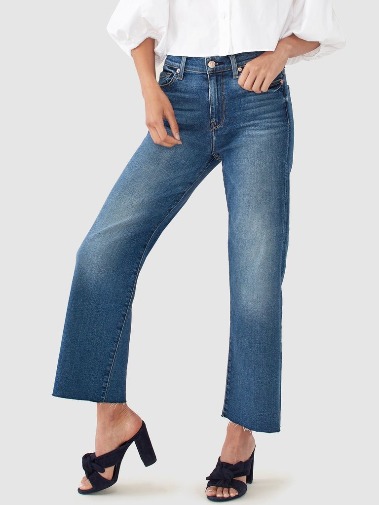 7 For All Mankind Cropped Alexa Jeans | Verishop