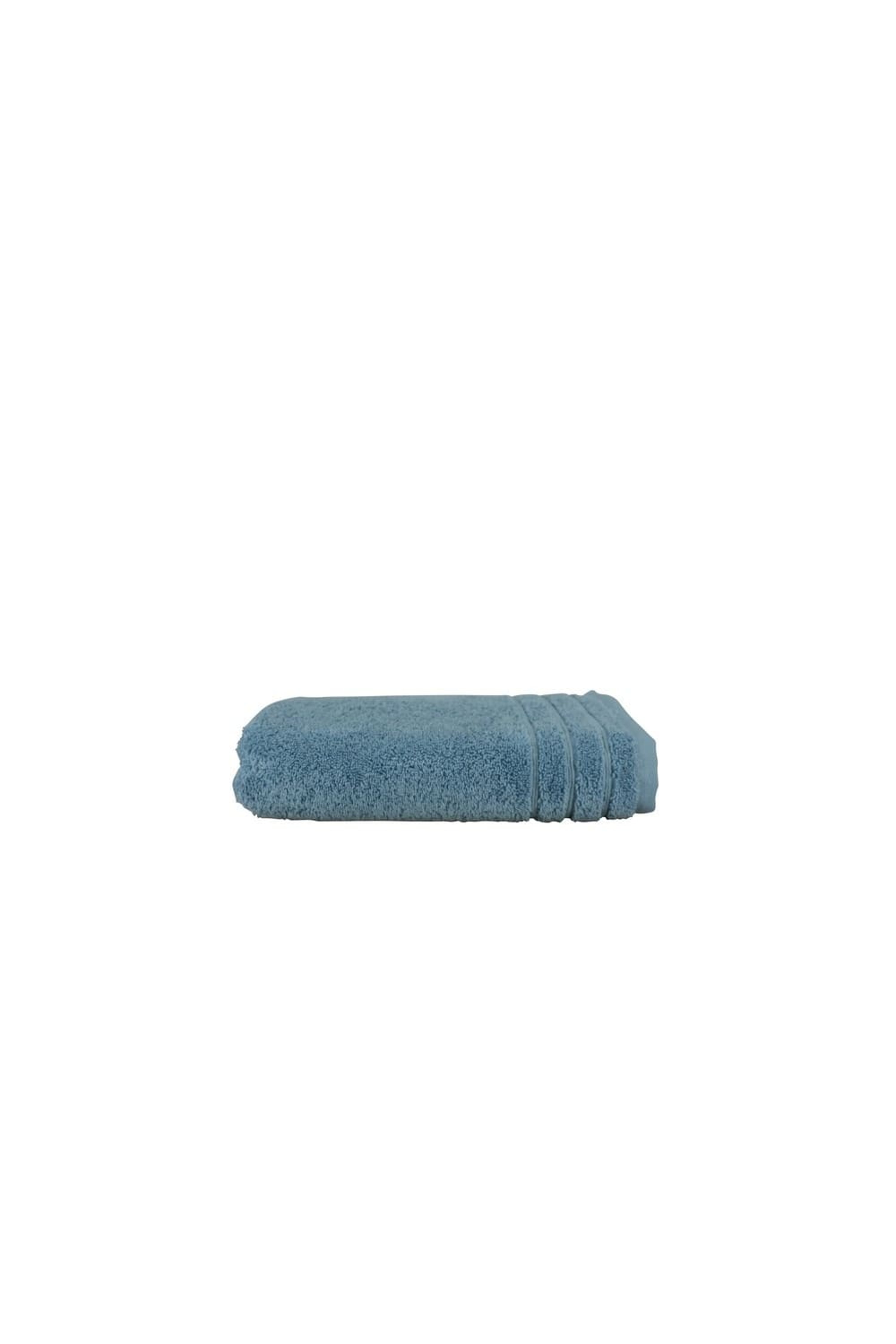 A&r Towels Organic Woven Hand Towel (blue) (one Size)