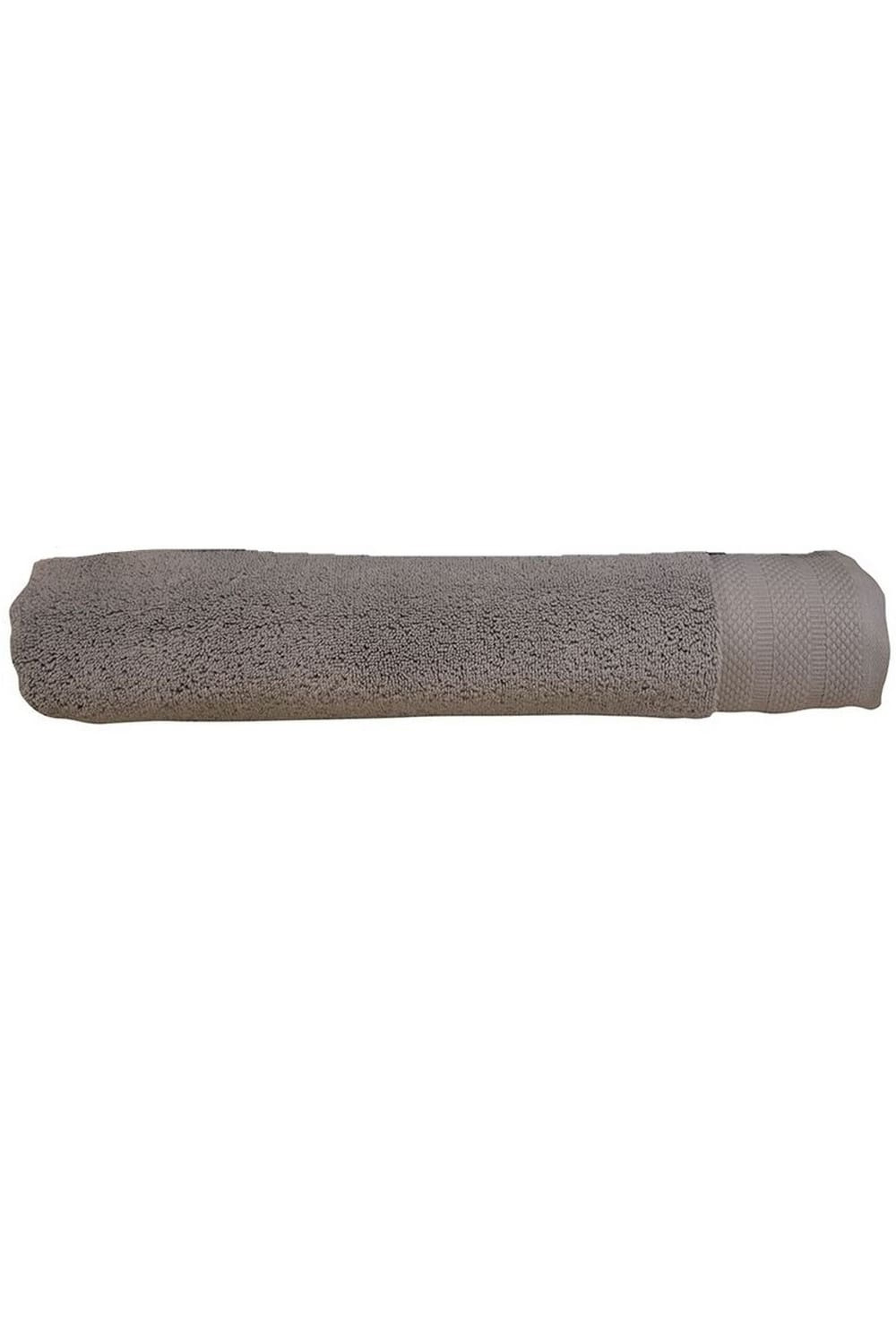 A&R TOWELS A&R TOWELS A&R TOWELS PURE LUXE BATH TOWEL (PURE GRAY) (ONE SIZE)