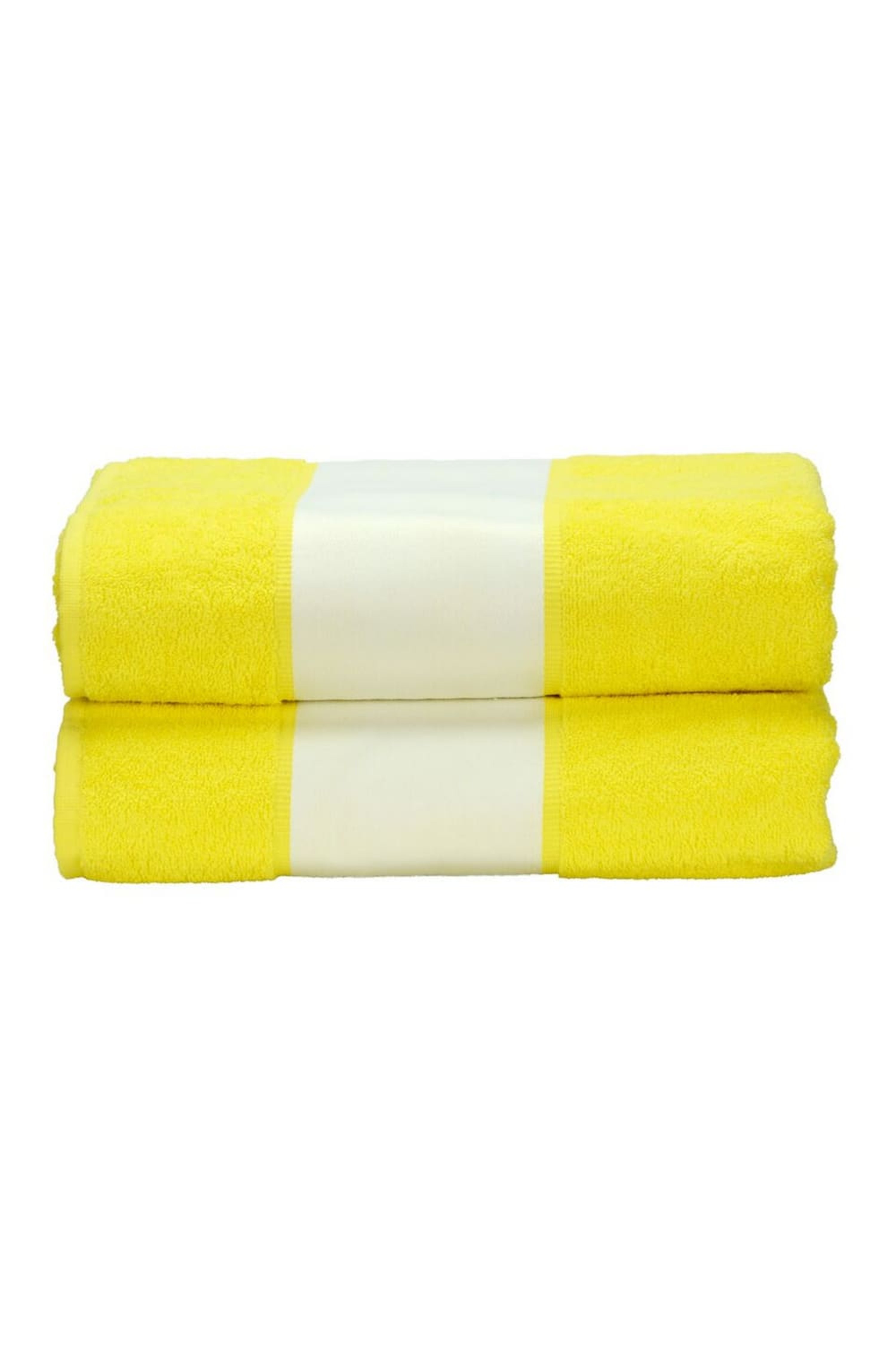 A&R TOWELS A&R TOWELS A&R TOWELS SUBLI-ME BATH TOWEL (BRIGHT YELLOW) (ONE SIZE)