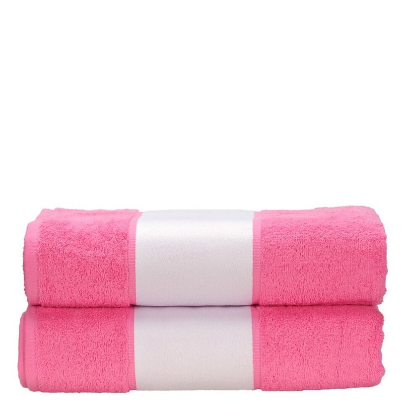 A&R TOWELS A&R TOWELS SUBLI-ME BATH TOWEL (PINK) (ONE SIZE)