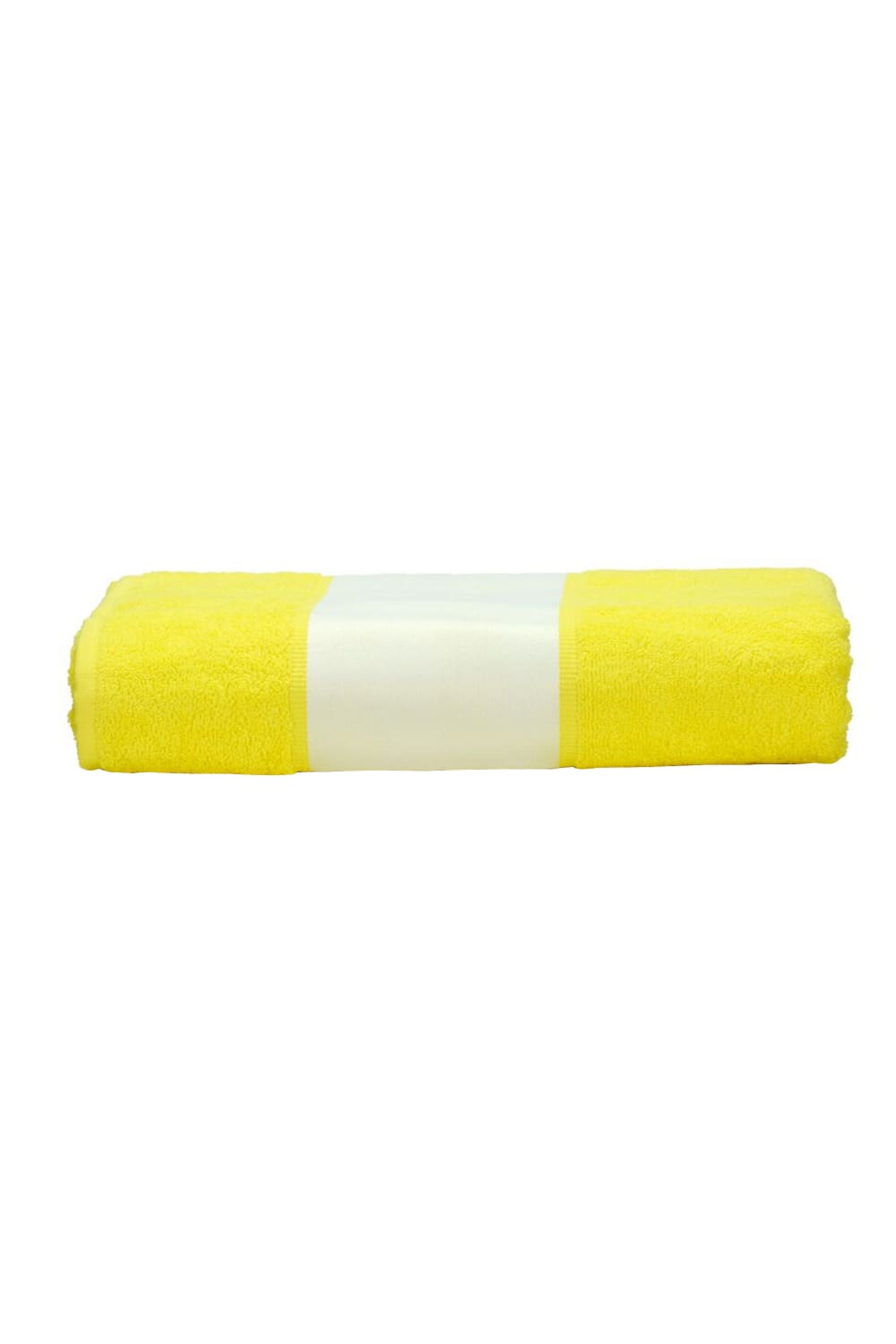 A&R TOWELS A&R TOWELS A&R TOWELS SUBLI-ME HAND TOWEL (BRIGHT YELLOW) (ONE SIZE)