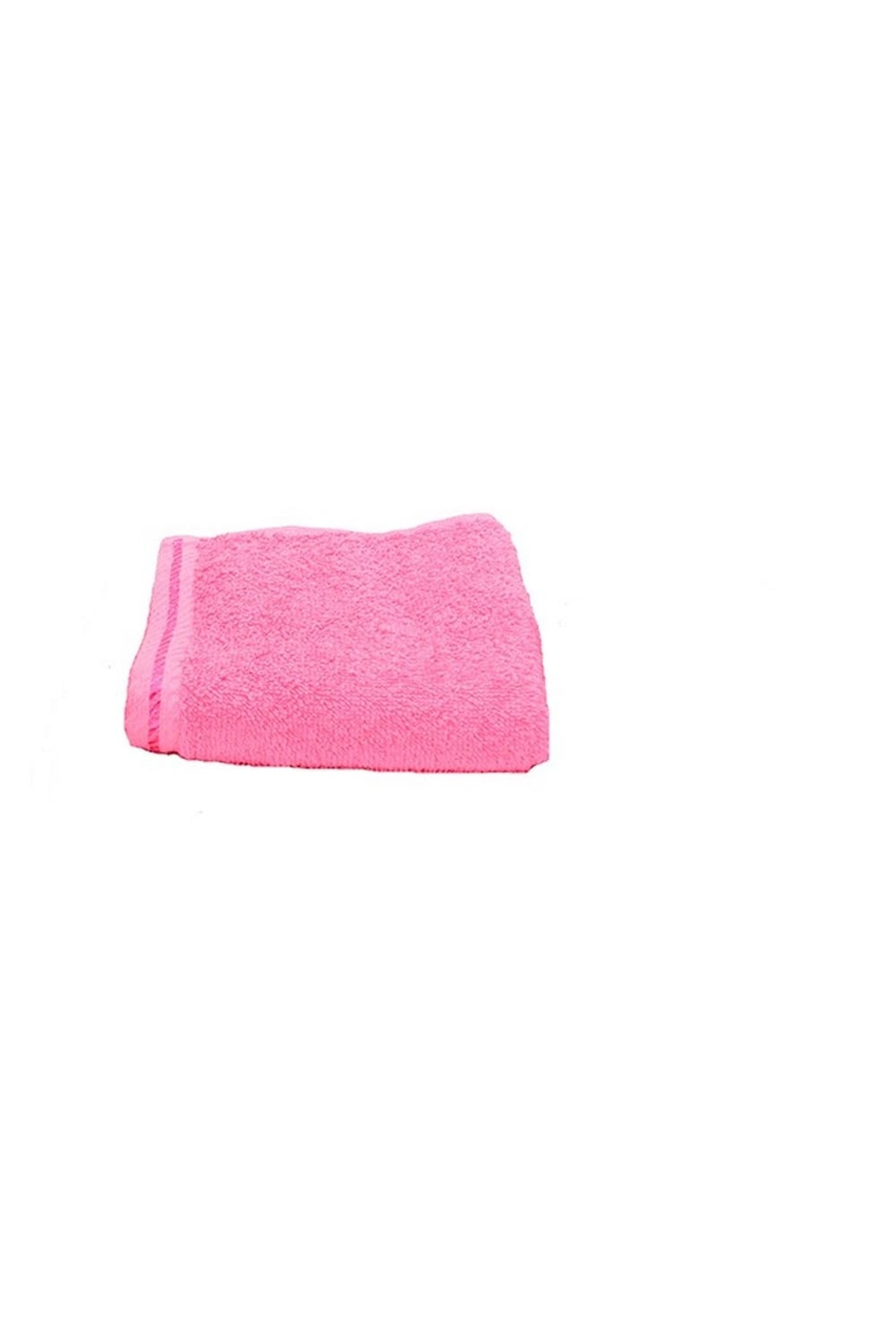 A&R TOWELS A&R TOWELS A&R TOWELS ULTRA SOFT GUEST TOWEL (PINK) (ONE SIZE)
