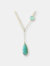 Diana Montecito Necklace in Chalcedony with Chalcedony Drop