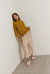 Cashmere Wool Blended Knit Baggy Pants - Oatmeal