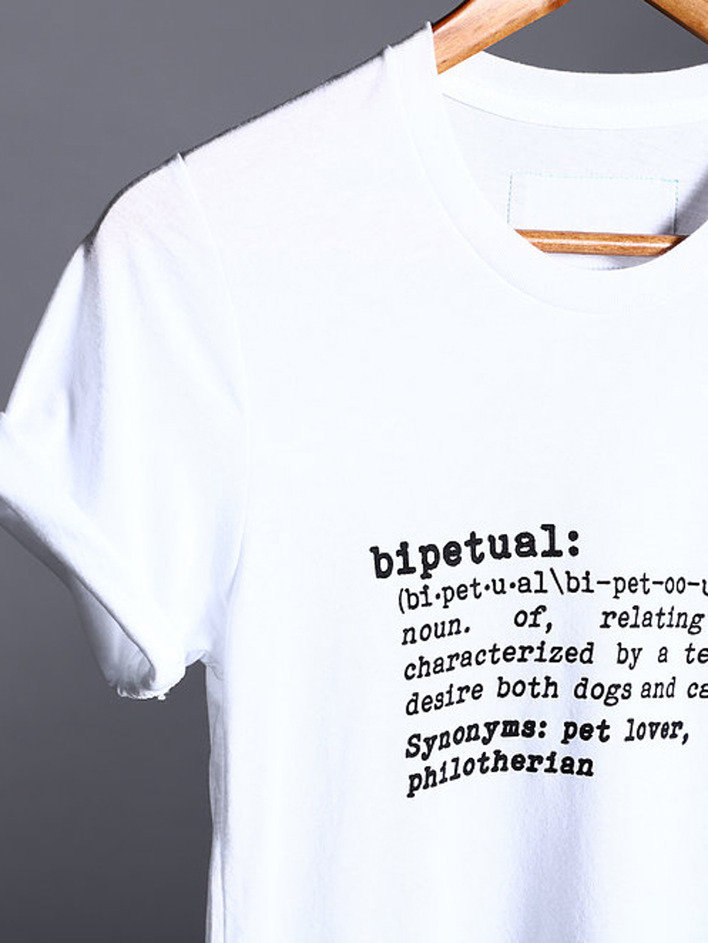AAPETPEOPLE AAPETPEOPLE THE BIPETUAL T-SHIRT