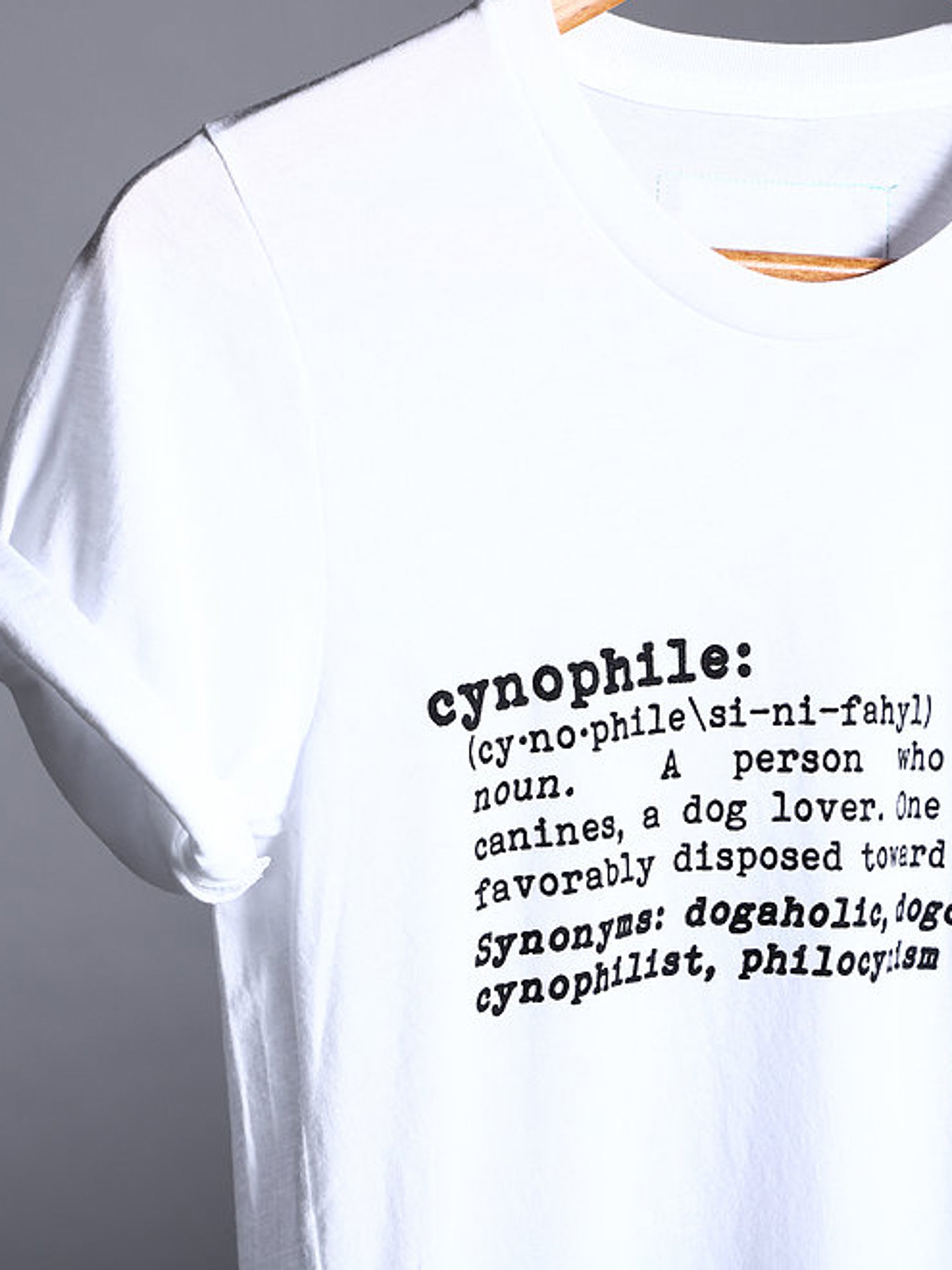 AAPETPEOPLE AAPETPEOPLE THE CYNOPHILE T-SHIRT