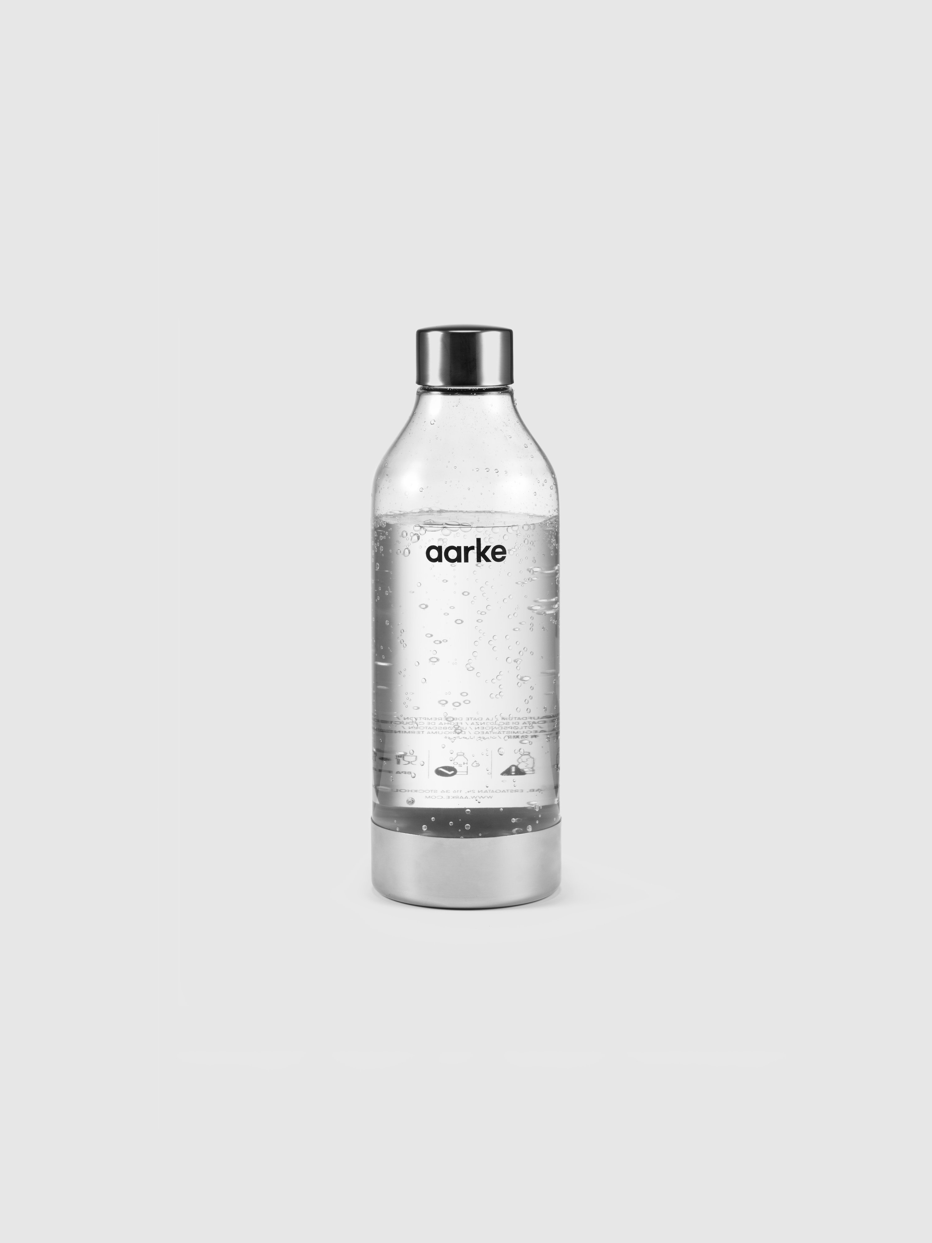 Aarke Extra Pet Reusable Water Bottle In Stainless Steel
