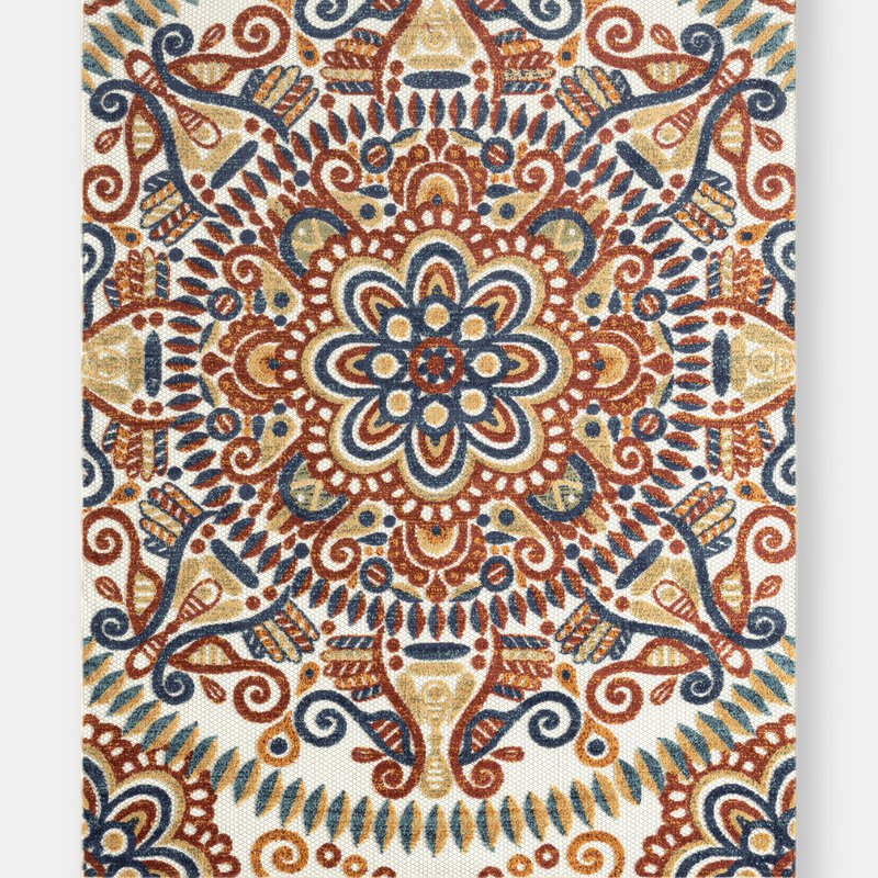 Abani Rugs Hampton Contemporary Multicolor Pattern Area Rug In Brown