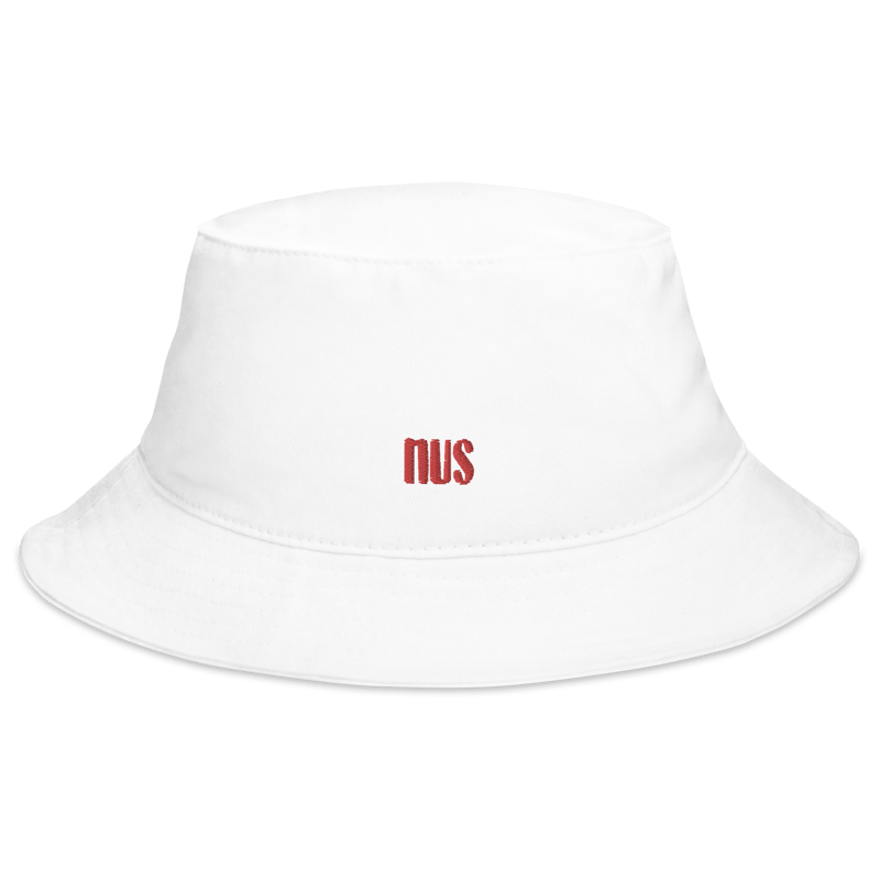 Nus Bucket Hat In White