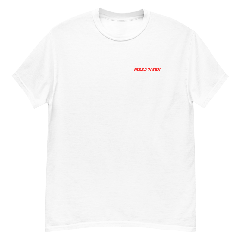 Nus Pizza 'n Sex T-shirt In White