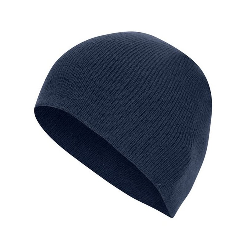 Absolute Apparel Adults Cap Knitted Ski Hat Without Turn Up (navy)