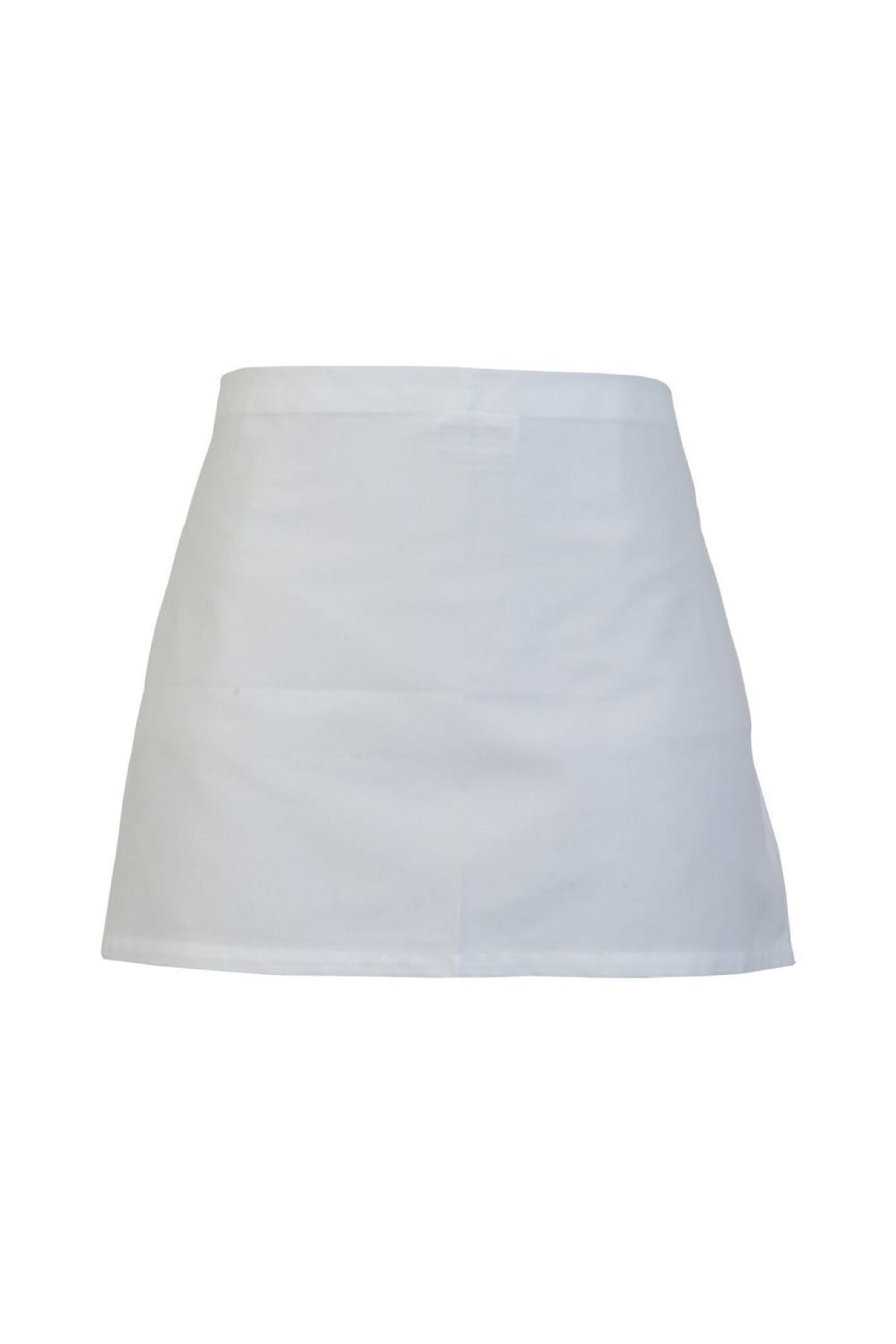 ABSOLUTE APPAREL ABSOLUTE APPAREL ADULTS WORKWEAR WAIST APRON IN WHITE