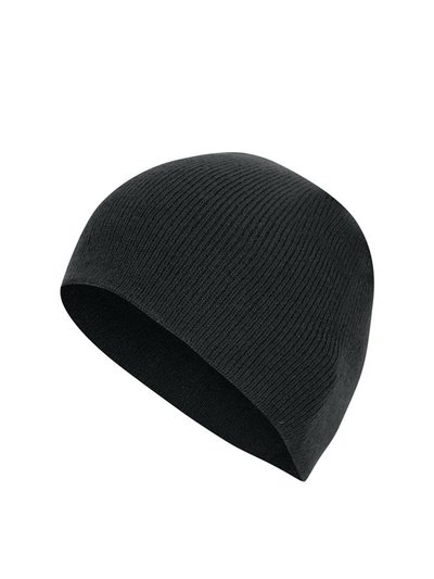Absolute Apparel Adults Cap Knitted Ski Hat Without Turn Up - Black product