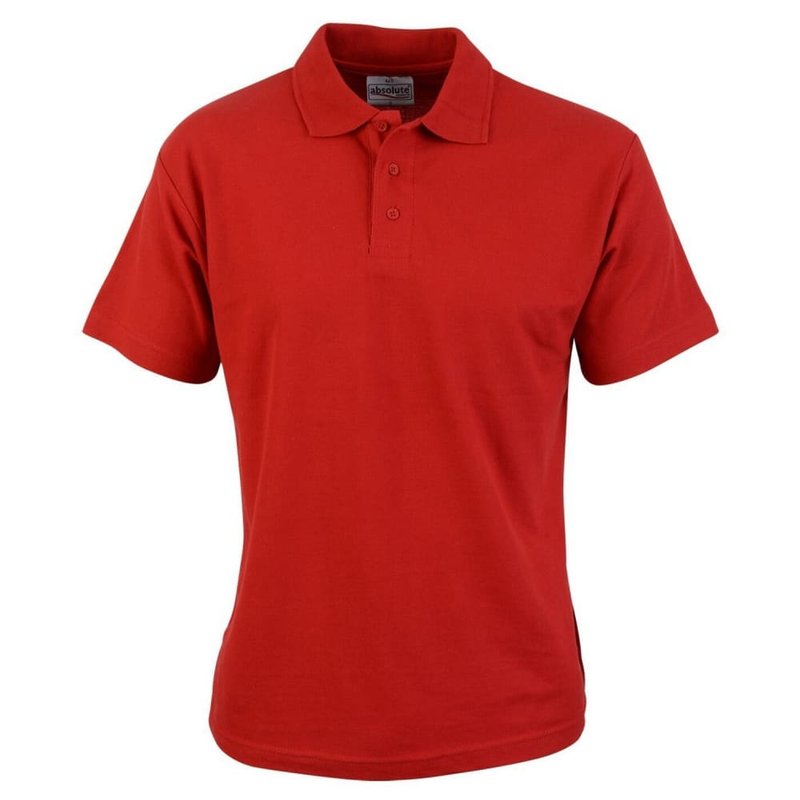 Absolute Apparel Mens Pioneer Polo In Red