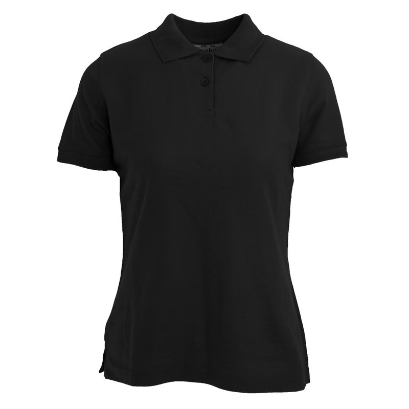 Absolute Apparel Womens/ladies Diva Polo In Black
