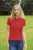 Womens/Ladies Diva Polo - Red