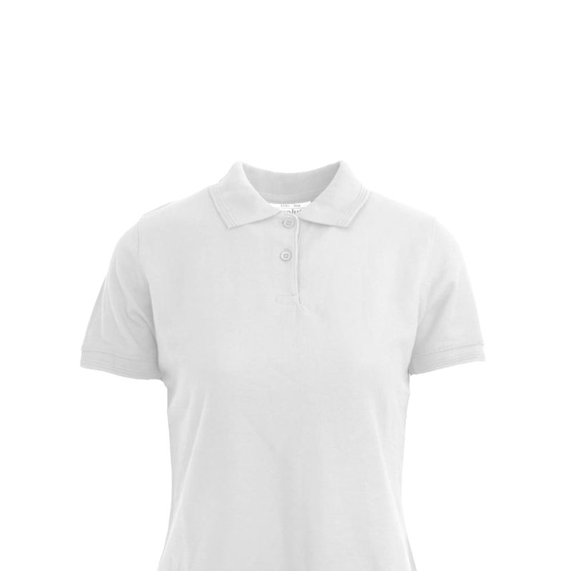 Absolute Apparel Womens/ladies Diva Polo In White