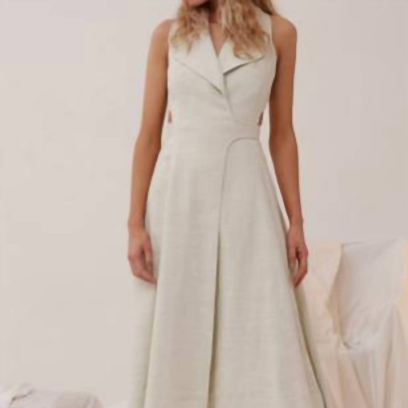 Shop Acler Abbots Dress In White