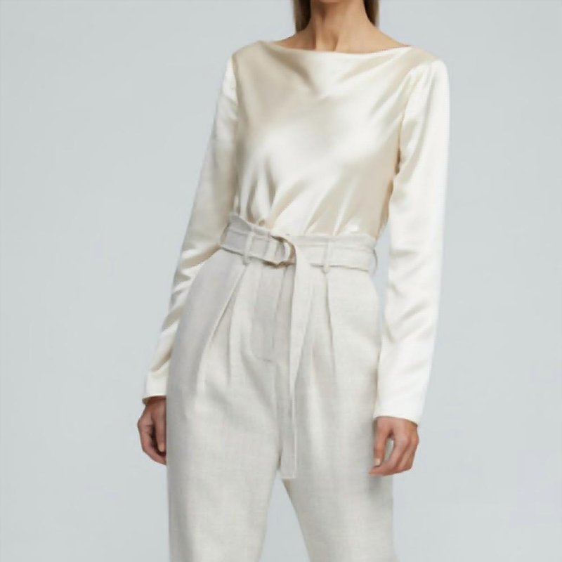 Shop Acler Ashwood Pant In White