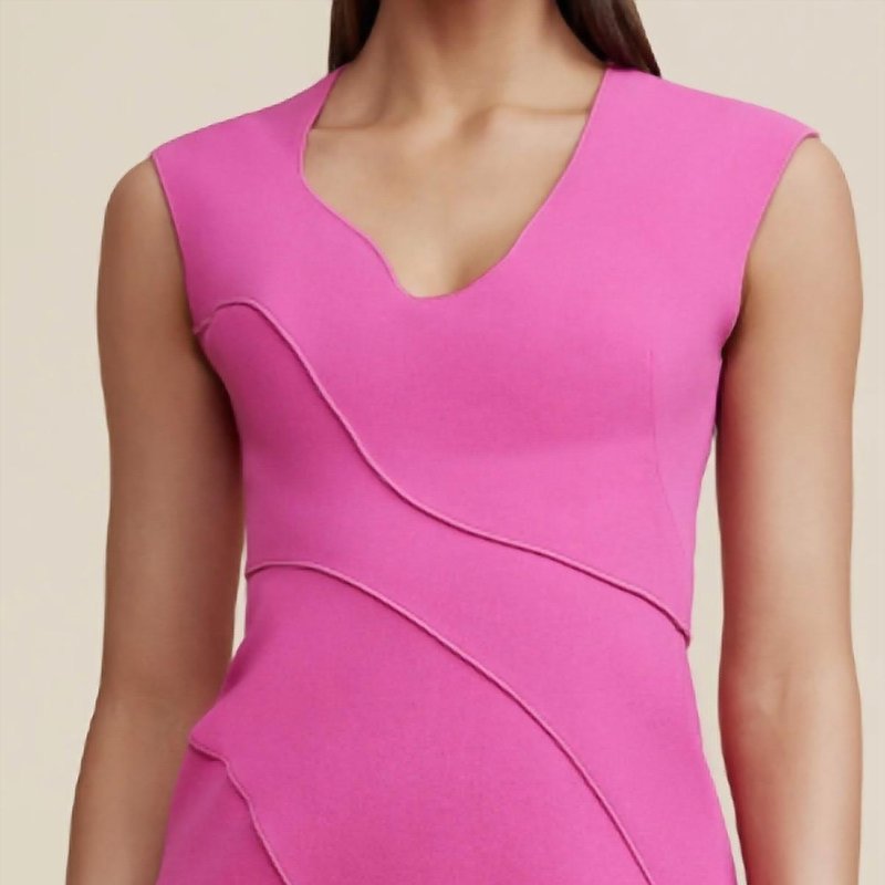 Shop Acler Bayford Dress In Pink