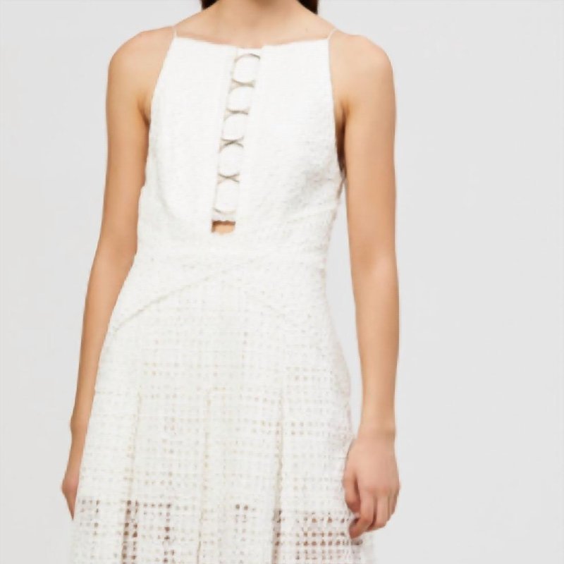 Shop Acler Eden Dress In White
