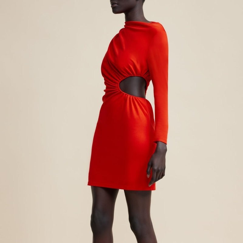 Shop Acler Nash Dress (final Sale) In Red