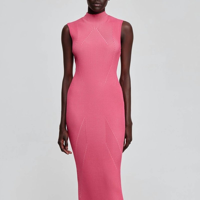 Shop Acler Rickman Dress In Pink