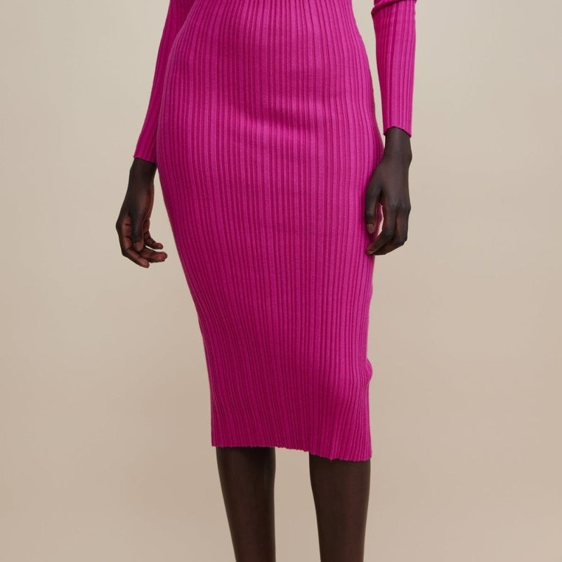 Shop Acler Windsor Dress (final Sale) In Pink
