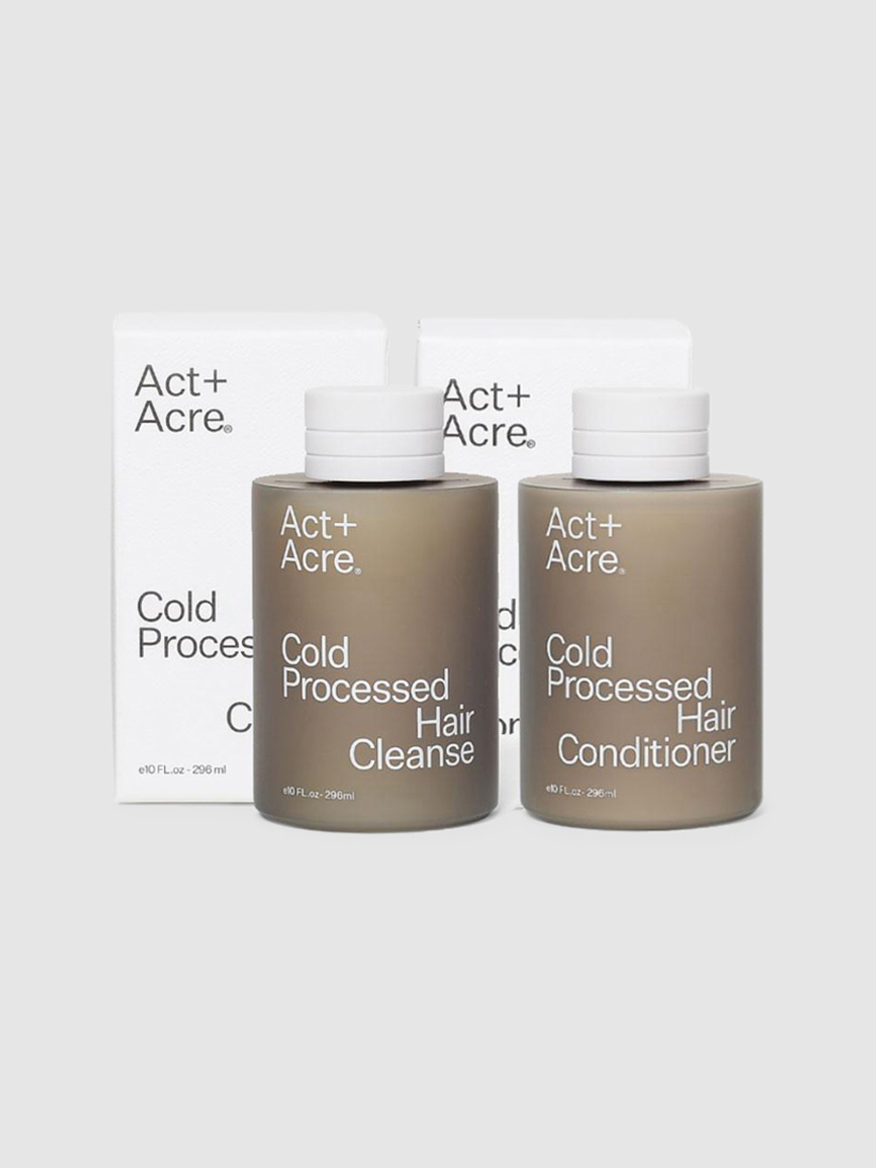 ACT+ACRE ACT+ACRE COLD PROCESSED® THE ESSENTIALS