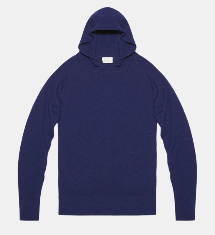 Active Cashmere Mens Standard Hoodie In Admiral