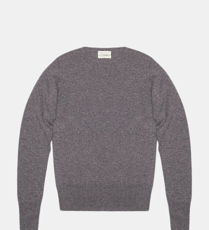 Active Cashmere Womens Standard Crew In Smog