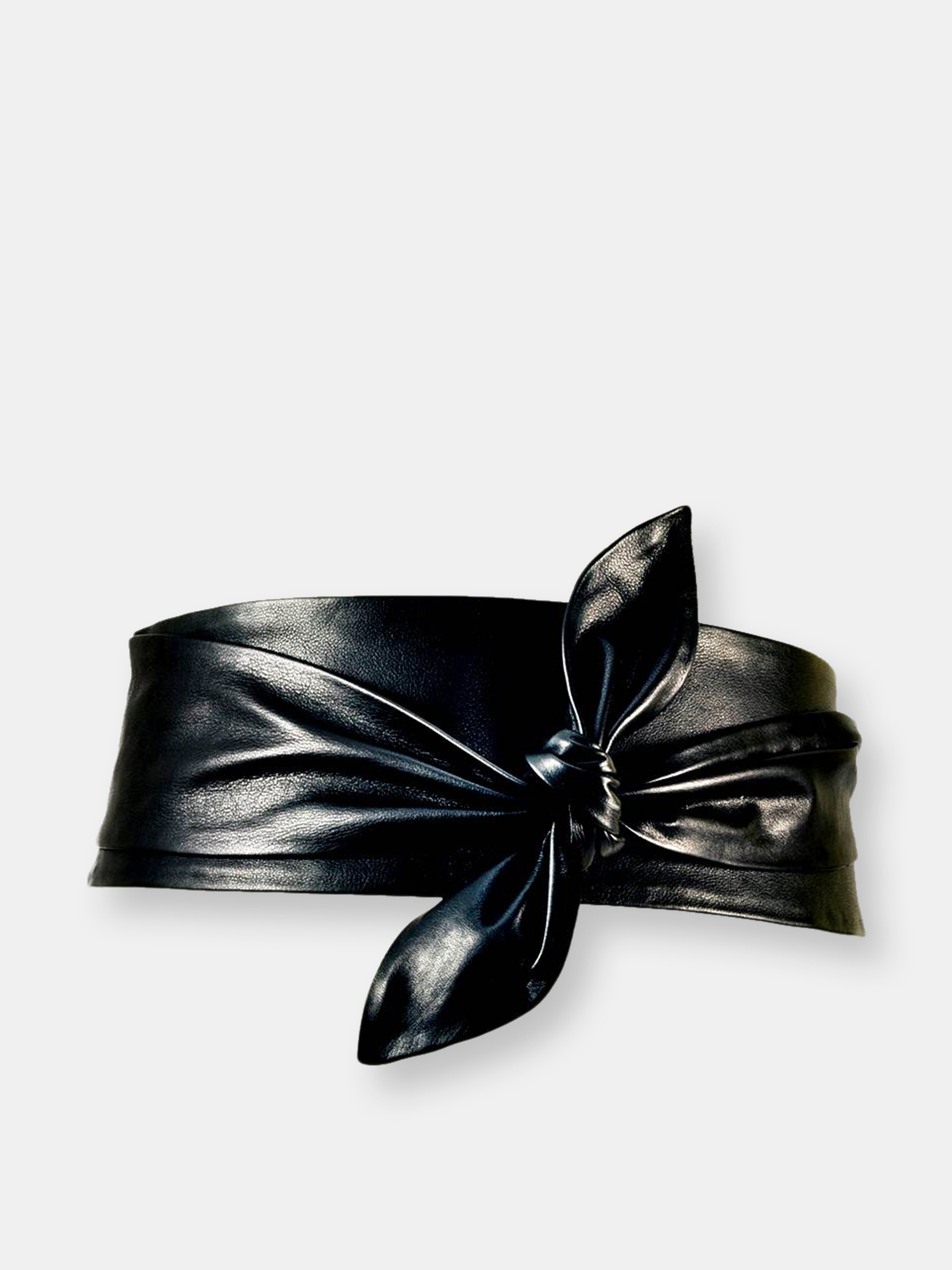 Ada Collection Mega Wrap Belt In Black