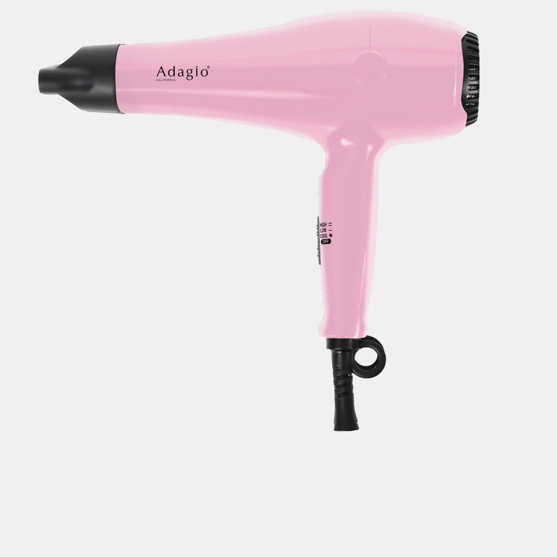 Shop Adagio California Professional 2500 Blow Dryer In Pink