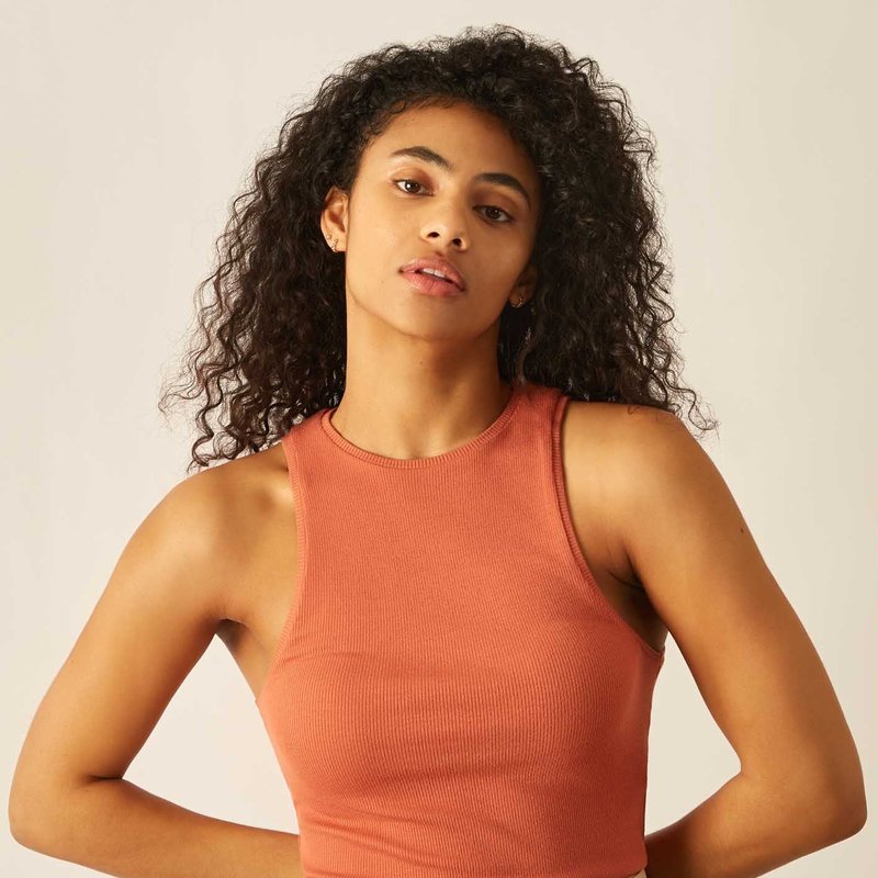 Aday Dare To Layer Tank In Orange