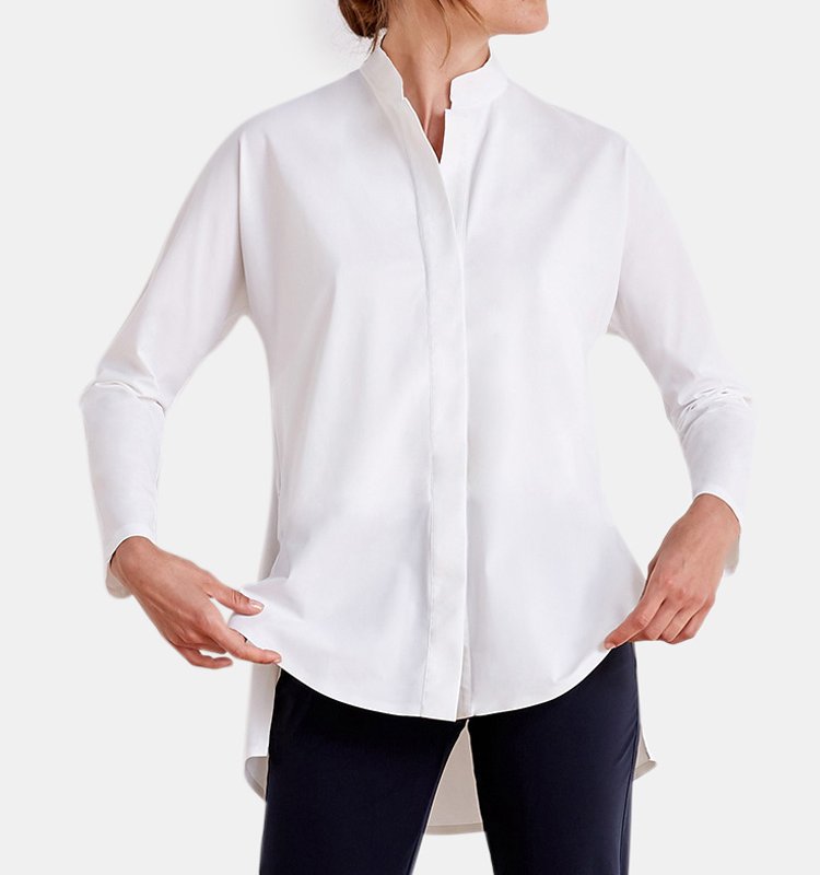 Shop Aday Something Borrowed Shirt In White