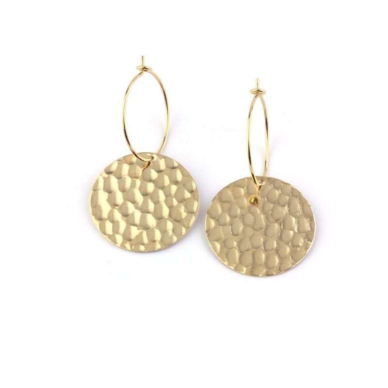 Adepte Syracuse Large Earrings In Gold