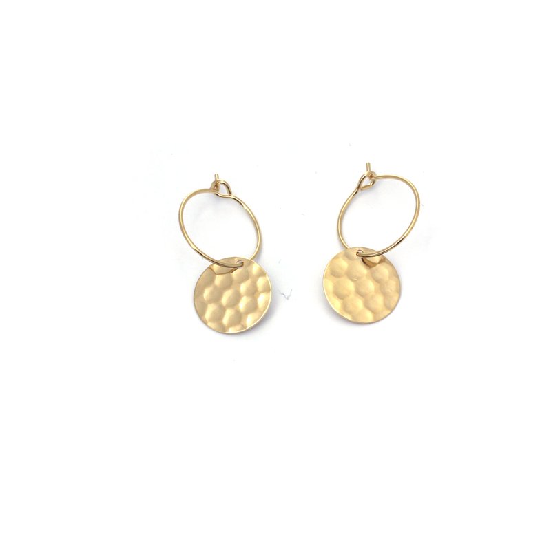 Adepte Syracuse Small Earrings In Gold