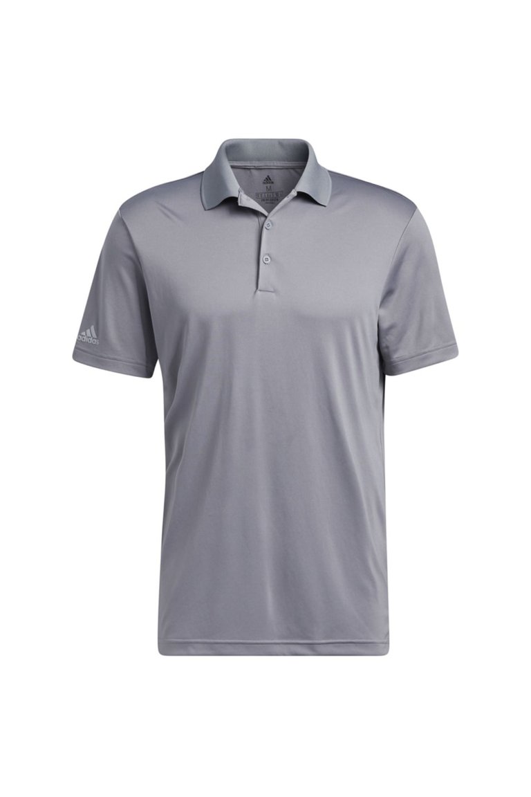 Adidas Mens Polo Shirt (Gray) - Gray