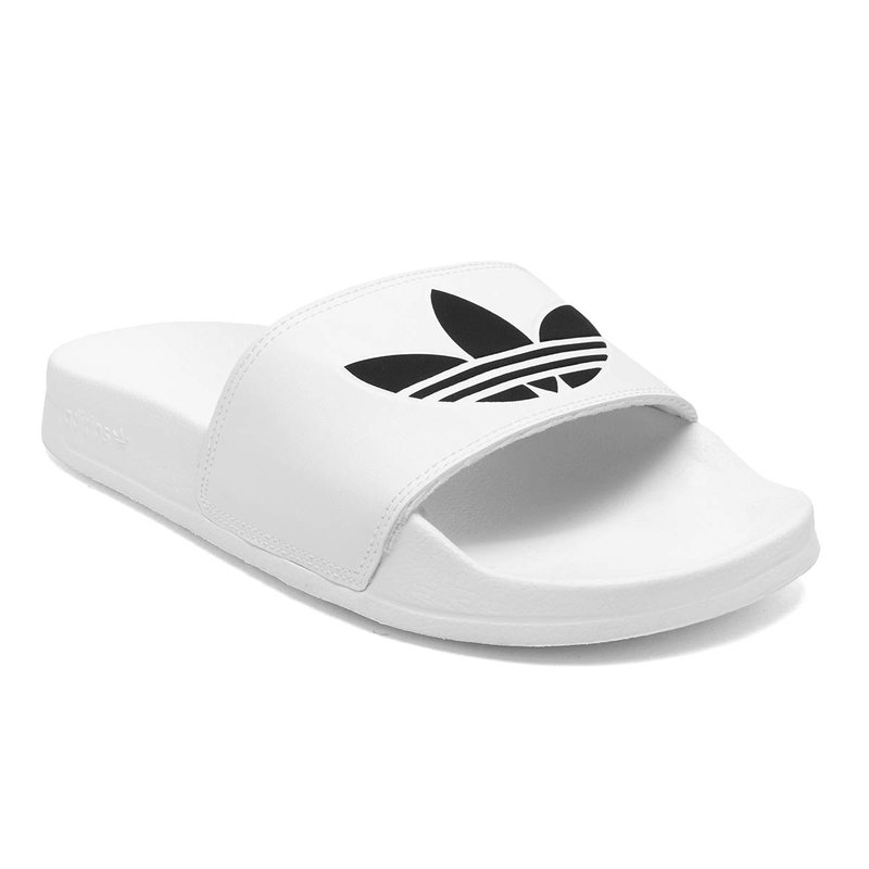 Shop Adidas Originals Men's Adilette Lite Slide In White
