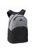 Unisex Two Tone Backpack - Black/Gray - Black/Gray